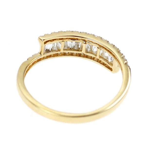 K18YG DIAMOND RING - 2