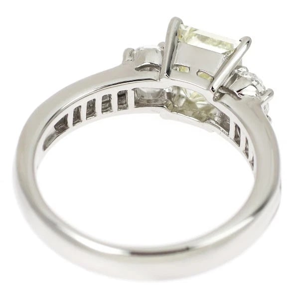 PT900 PRINCESS CUT DIAMOND RING - 3