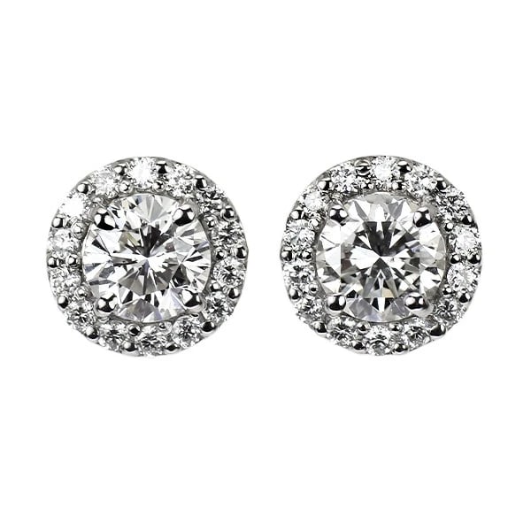 PT950/ PT900 DIAMOND STUD EARRINGS: Pt950/ Pt900 Diamond Stud Earrings Brand: None Type/Style: piercing Material: Pt950/Pt900, Main Stone Natural Color: Pt Size: Length/Width/Diameter 7.7 Accessories: None Accessories Notice: When