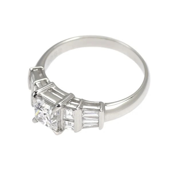 PT900 PRINCESS CUT DIAMOND RING - 2