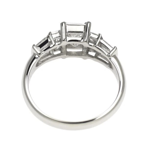 PT900 PRINCESS CUT DIAMOND RING - 3