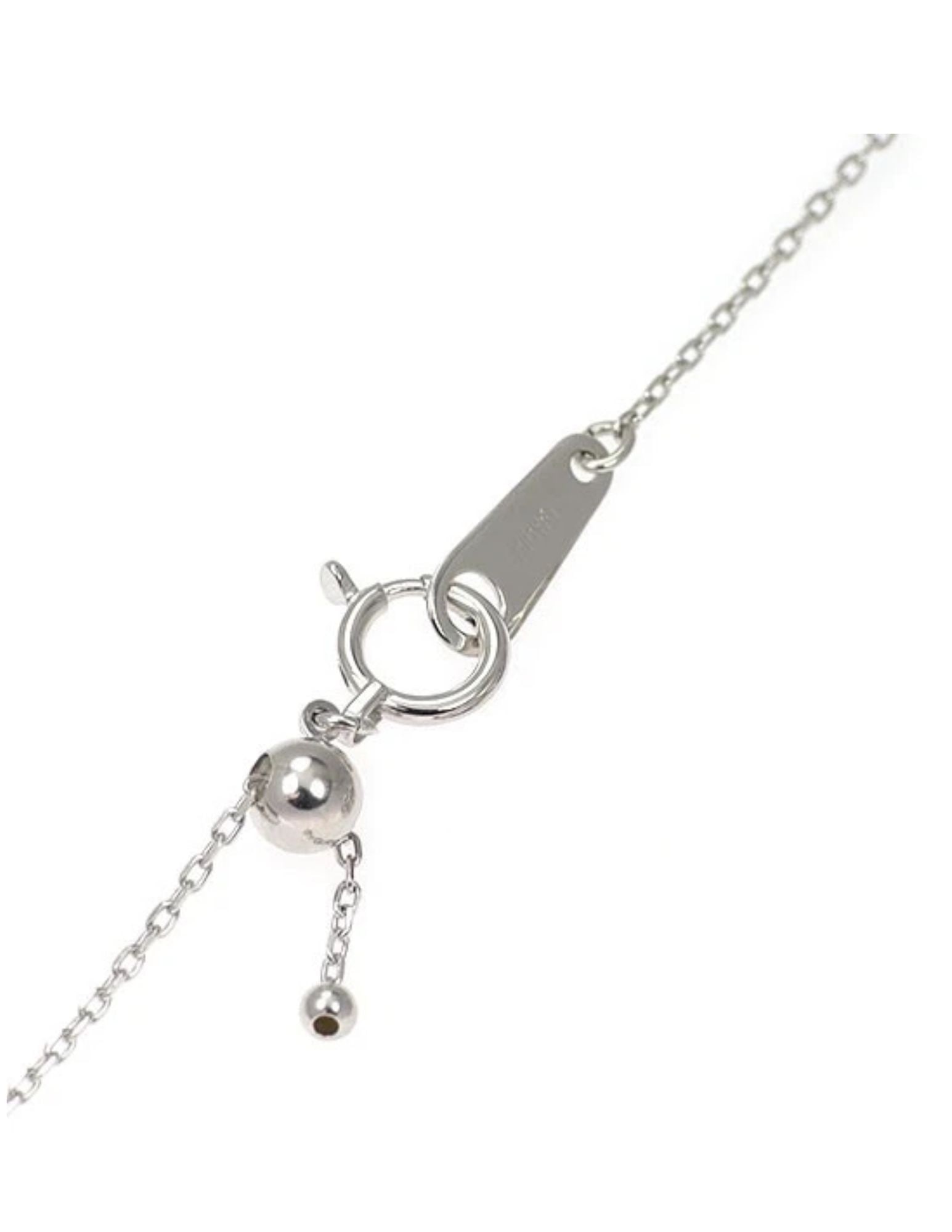 K18WG RUBY DIAMOND PENDANT NECKLACE - 2