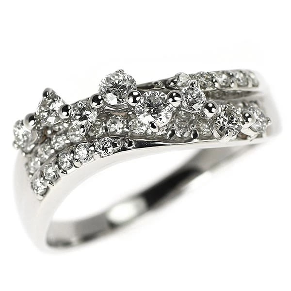 PT900 DIAMOND RING: Pt900 diamond ring Brand: None Type/Style: Ring Material: Pt900, Main Stone Natural Color: None Size: 6.25 - 6.5 US Accessories: None Accessories Notice: When purchasing pre-owned goods, please refer