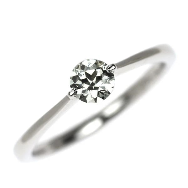 PT900 OLD CUT DIAMOND RING: Pt900 old cut diamond ring Brand: None Type/Style: Ring Material: Pt900, Main Stone Natural Color: None Size: 6 US Accessories: None Accessories Notice: When purchasing pre-owned goods, please refer