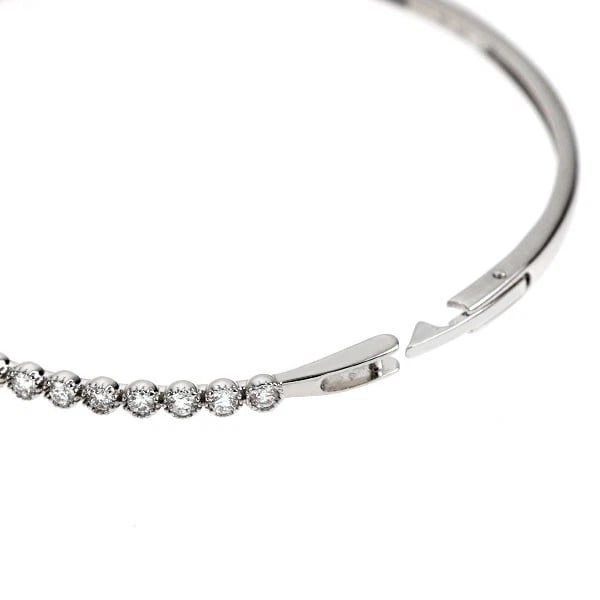 K18WG DIAMOND BANGLE - 2