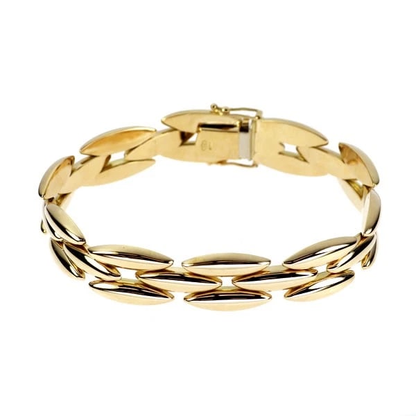 CARTIER K18YG BRACELET GENTIAN (1 of 2)