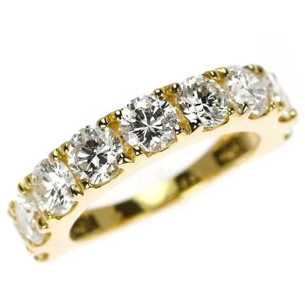 K18YG DIAMOND RING (1 of 2)
