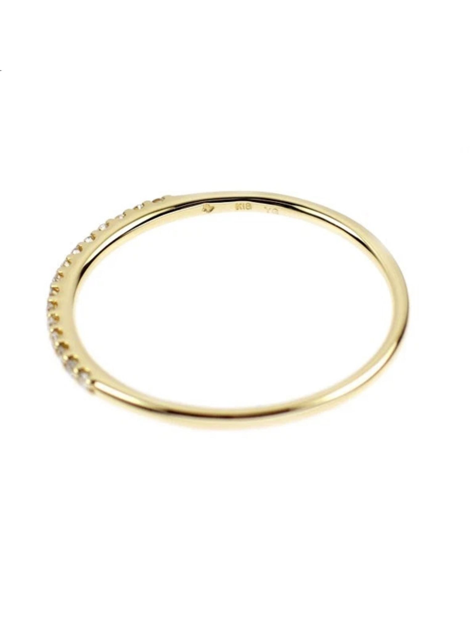PONTEVECCHIO K18YG DIAMOND RING - 2