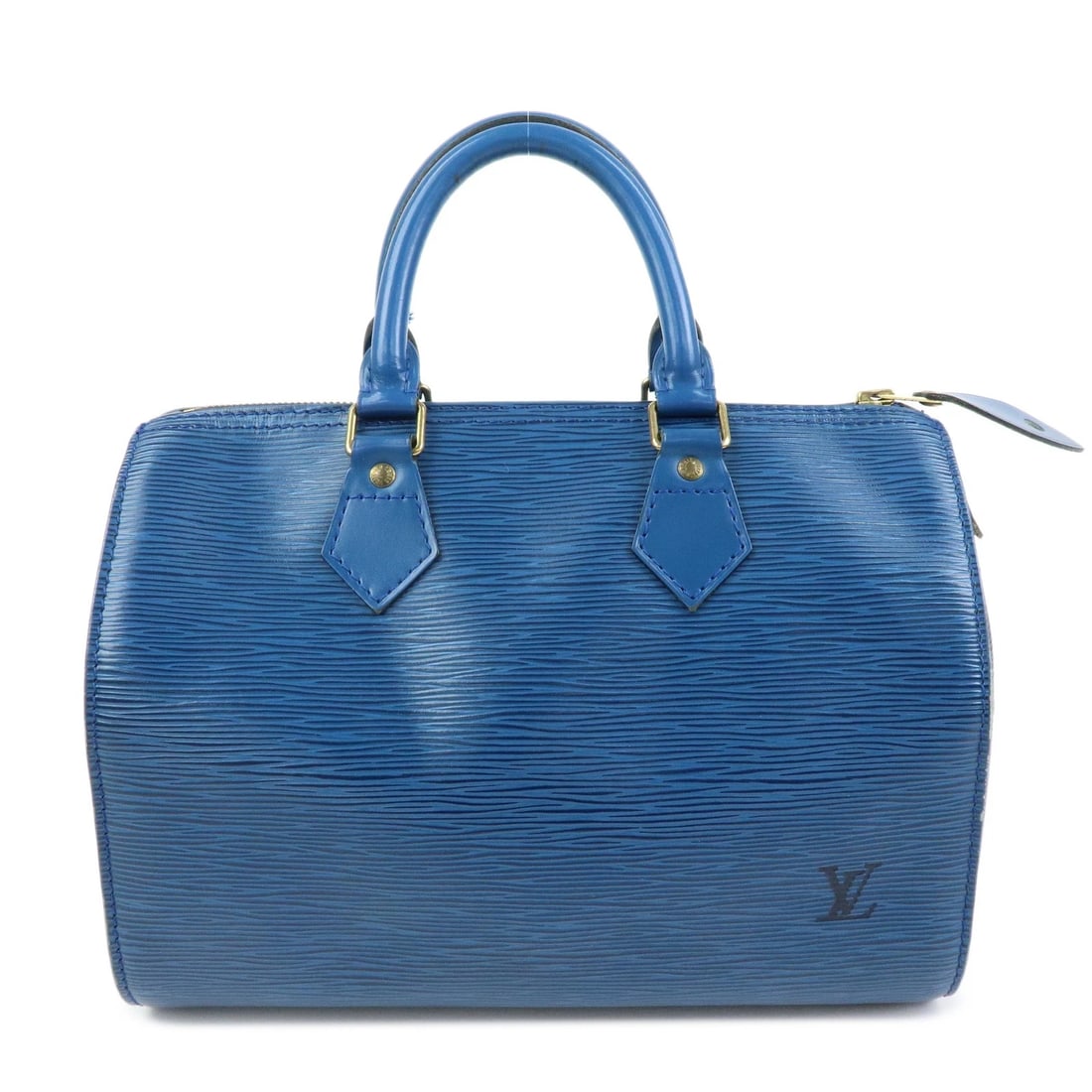 LOUIS VUITTON EPI SPEEDY 25 HAND BOSTON BAG: Louis Vuitton Epi Speedy 25 Hand Boston Bag Brand: Louis Vuitton Type/Style: Boston Bag Material: Epi leather Color: Toledo Blue Size: W?28cm(11.02inch)H?21cm(8.27inch)D?15cm(5.91inch) Accessories