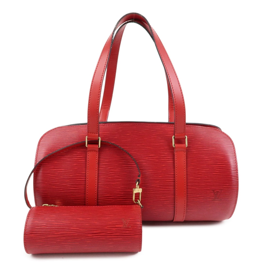 LOUIS VUITTON EPI SOUFFLOT HAND BAG (1 of 5)