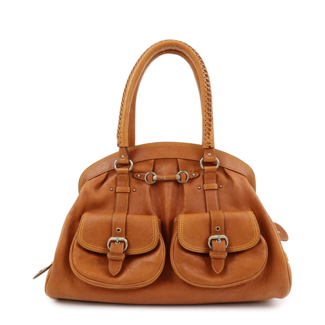 CHRISTIAN DIOR LEATHER HAND BAG BOSTON BAG: Christian Dior Leather Hand Bag Boston Bag Brand: christian dior Type/Style: Boston Bag Material: Leather Color: Brown Size: W37cm(14.57inch)H24cm(9.45inch)D16cm(6.30inch) Accessories: None