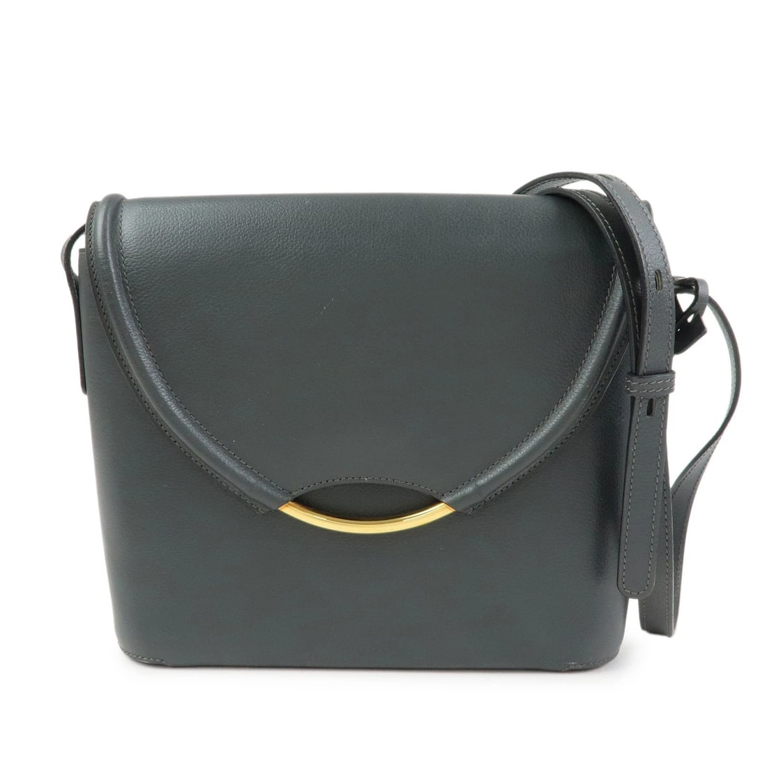 DELVAUX CALF LEATHER SHOULDER CROSSBODY BAG (1 of 5)