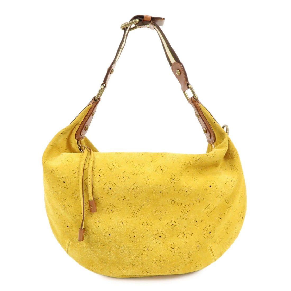 LOUIS VUITTON MONOGRAM MAHINA ONATA GM SHOULDER BAG: Louis Vuitton Monogram Mahina Onata GM Shoulder Bag Brand: louis vuitton Type/Style: Shoulder Bag Material: Monogram Suede Color: Myce Size: W44cm(17.32inch)H31cm(12.20inch)D16cm(6.30inch) Accesso
