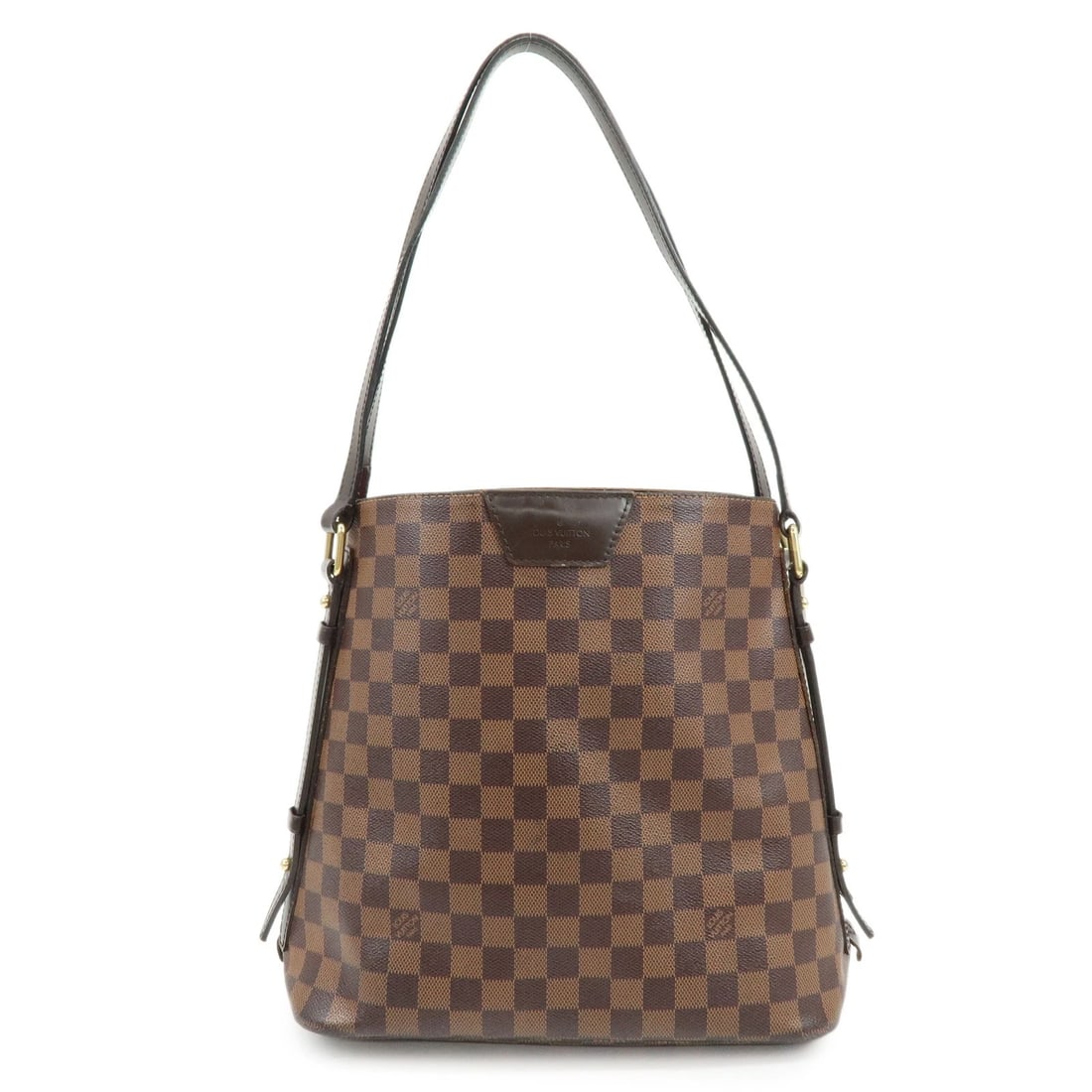LOUIS VUITTON DAMIER EBENE CABAS RIVINGTON CANVAS SHOULDER BAG (1 of 5)