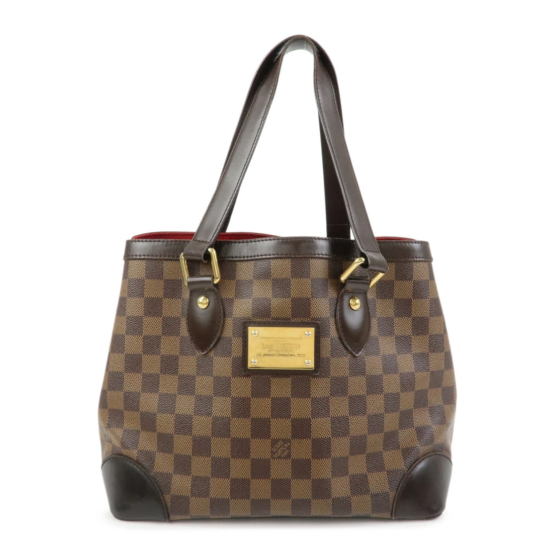 LOUIS VUITTON DAMIER EBENE HAMPSTEAD PM HAND BAG TOTE BAG: Louis Vuitton Damier Ebene Hampstead PM Hand Bag Tote Bag Brand: Louis Vuitton Type/Style: Tote Bag Material: Damier Canvas Color: Damier Ebene Size: H24cm(9.45inch)W18.5cm(7.28inch)D17.5cm(6.89inch) 