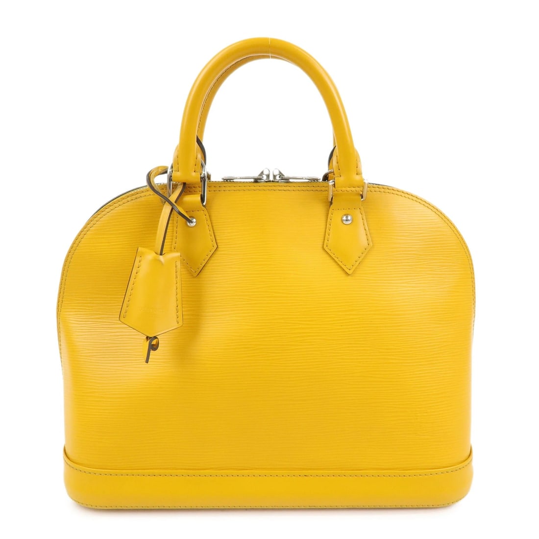 LOUIS VUITTON EPI ALMA PM LEATHER HAND BAG: Louis Vuitton Epi Alma PM Leather Hand Bag Brand: Louis Vuitton Type/Style: Hand Bag Material: Epi leather , Leather Color: Mimosa Size: W31cm(12.20inch)H24cm(9.45inch)D15cm(5.91inch) Accessories: