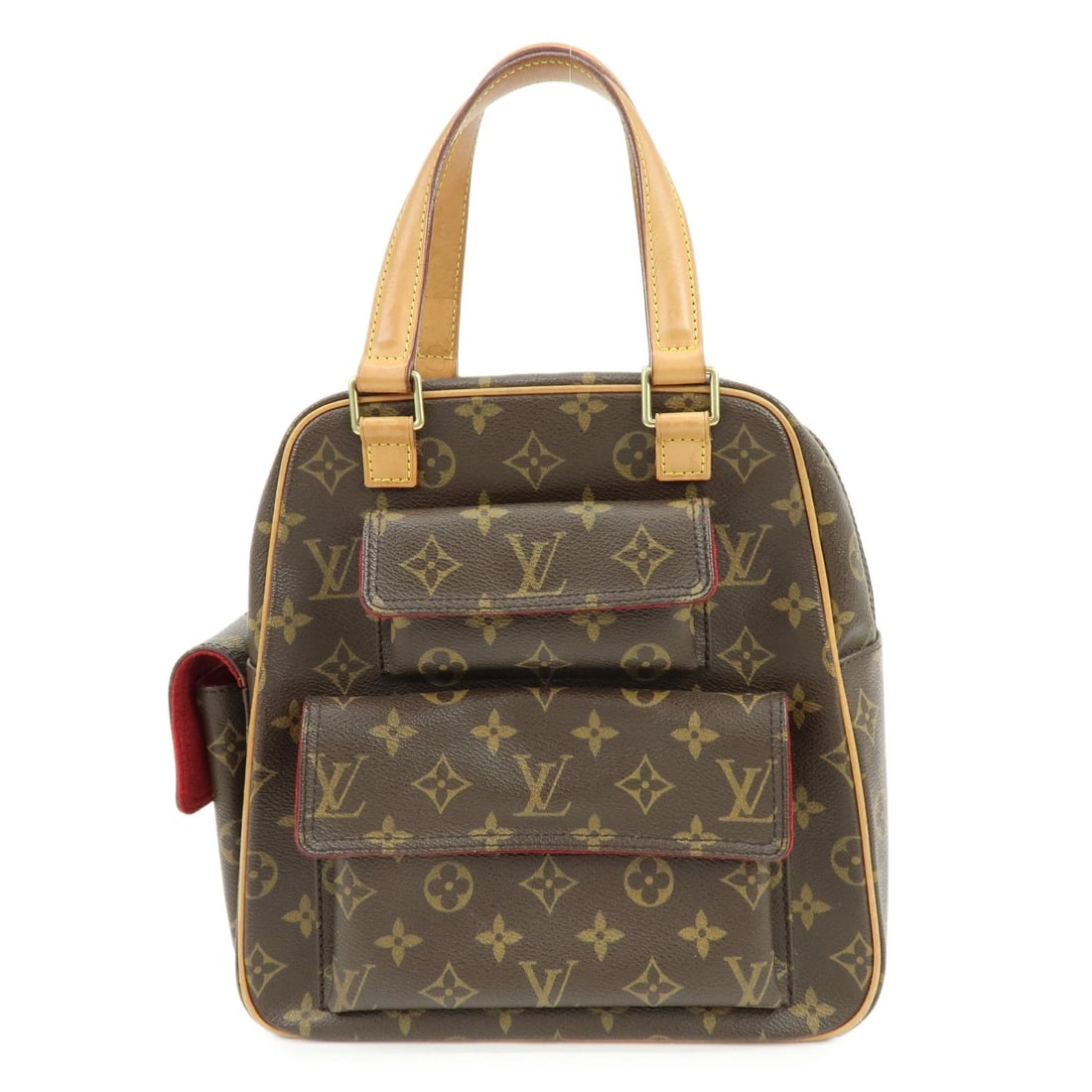 LOUIS VUITTON MONOGRAM EXCENTRI CITE CANVAS HAND BAG: Louis Vuitton Monogram Excentri Cite Canvas Hand Bag Brand: louis vuitton Type/Style: Hand Bag Material: Monogram Canvas , Nume Leather Color: Monogram Size: W24.5cm(9.65inch)H25cm(9.84inch)D12cm(4.72