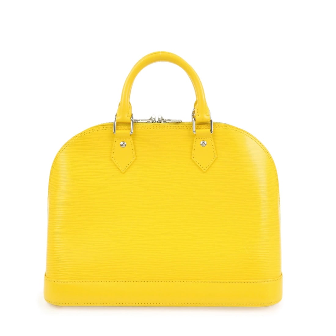 LOUIS VUITTON EPI ALMA PM LEATHER HAND BAG: Louis Vuitton Epi Alma PM Leather Hand Bag Brand: Louis Vuitton Type/Style: Hand Bag Material: Epi leather, Leather Color: Mimosa Size: W31cm(12.20inch)H24cm(9.45inch)D15cm(5.91inch) Accessories: