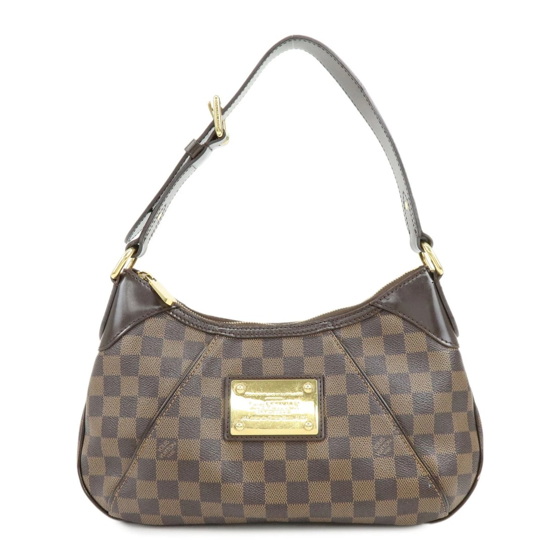 LOUIS VUITTON DAMIER EBENE THAMES PM SHOULDER BAG HAND BAG: Louis Vuitton Damier Ebene Thames PM Shoulder Bag Hand Bag Brand: louis vuitton Type/Style: Shoulder Bag Material: Damier Canvas, Leather Color: Damier Ebene Size: W:33cm(12.99inch)H:17cm(6.69inch)D:1