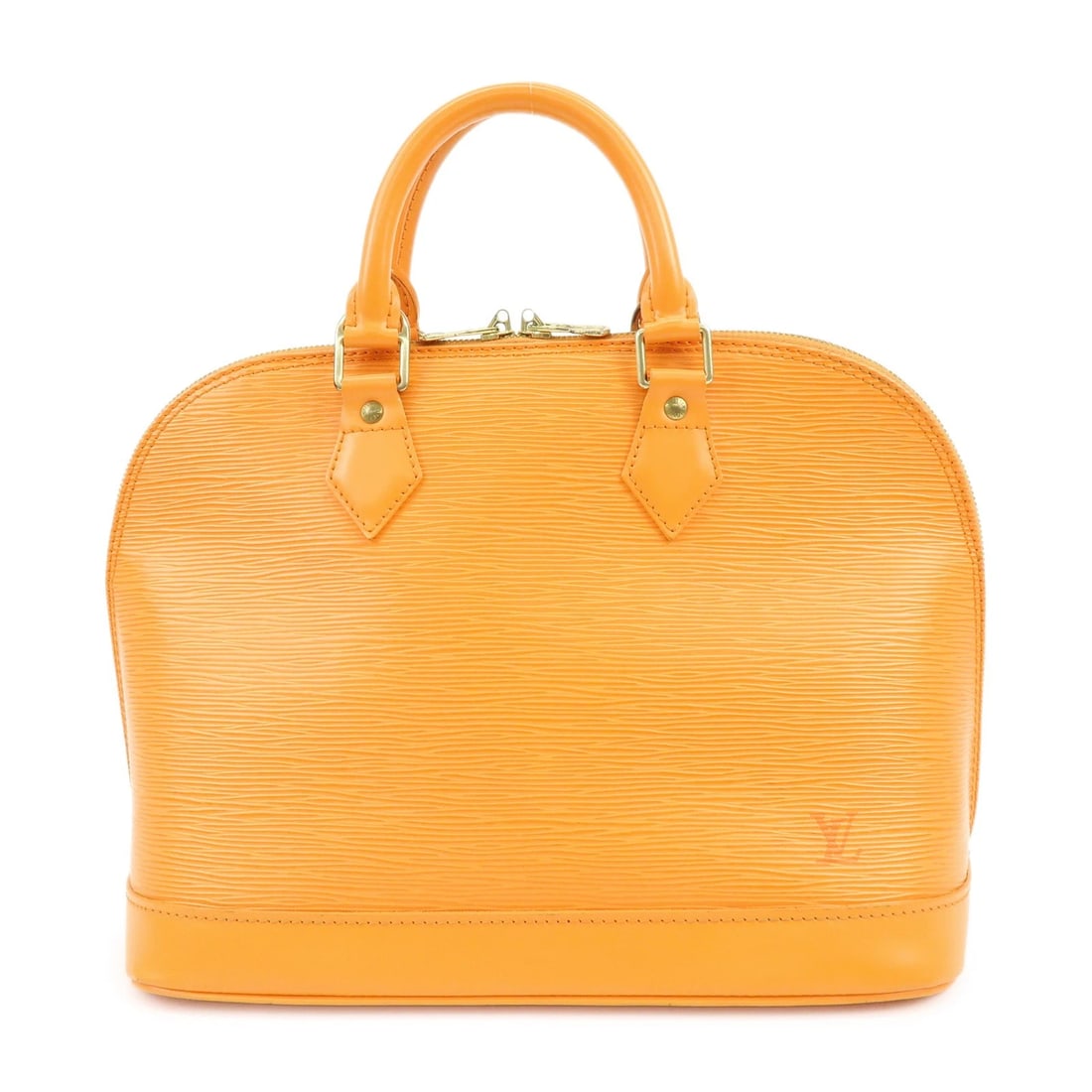 LOUIS VUITTON EPI LEATHER ALMA PM HAND BAG: Louis Vuitton Epi Leather Alma PM Hand Bag Brand: louis vuitton Type/Style: Hand Bag Material: Epi leather Color: Mandarin Size: W:30.5cm(12.01inch)H:23.5cm(9.25inch)D:16cm(6.30inch) Accessories: