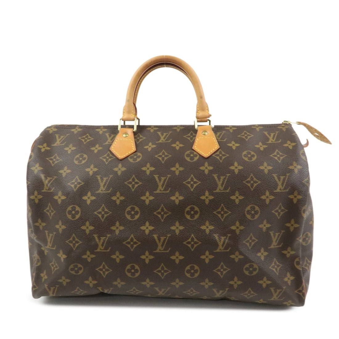 LOUIS VUITTON MONOGRAM SPEEDY 40 HAND BAG BOSTON BAG: Louis Vuitton Monogram Speedy 40 Hand Bag Boston Bag Brand: louis vuitton Type/Style: Boston Bag Material: Monogram Canvas Color: Monogram Size: W:40cm(15.75inch)H:24cm(9.45inch)D:18cm(7.09inch) A