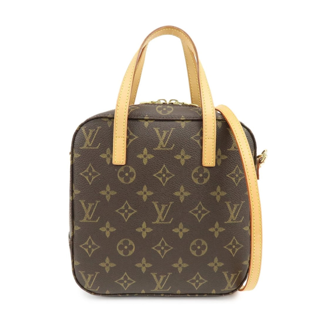 LOUIS VUITTON MONOGRAM SPONTINI HAND BAG: Louis Vuitton Monogram Spontini Hand Bag Brand: louis vuitton Type/Style: Hand Bag Material: Monogram Canvas , Nume Leather Color: Monogram Size: W20cm(7.87inch)H20.5cm(8.07inch)D7cm(2.76inch) Acc