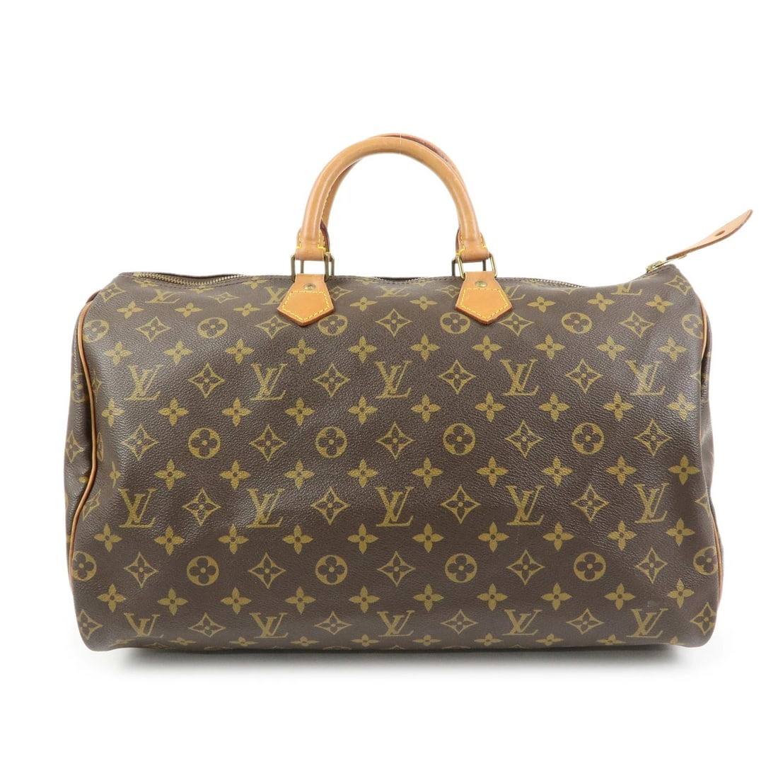 LOUIS VUITTON MONOGRAM SPEEDY 40 HAND BAG BOSTON BAG: Louis Vuitton Monogram Speedy 40 Hand Bag Boston Bag Brand: louis vuitton Type/Style: Boston Bag Material: Monogram Canvas , Nume Leather Color: Monogram Size: w40cm(15.75inch)H24cm(9.45inch)D18cm(7.0