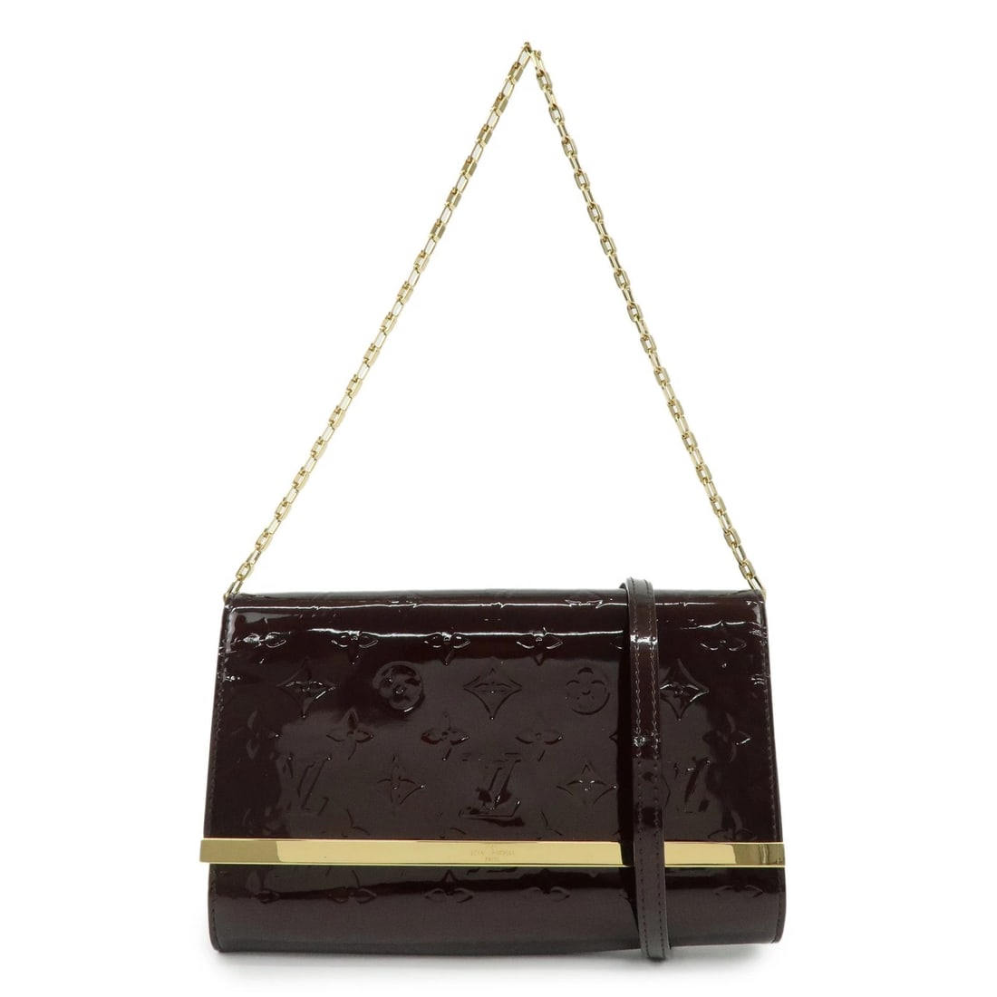 LOUIS VUITTON MONOGRAM VERNIS CLUTCH ANA CLUTCH BAG (1 of 5)