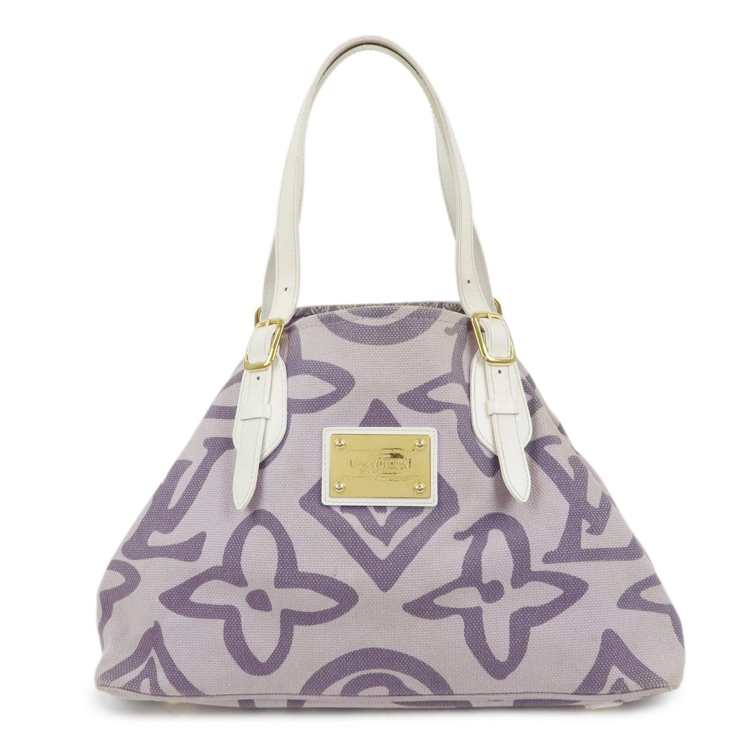 LOUIS VUITTON CRUISE LINE TAHITIENNE PM CANVAS TOTE BAG (1 of 5)