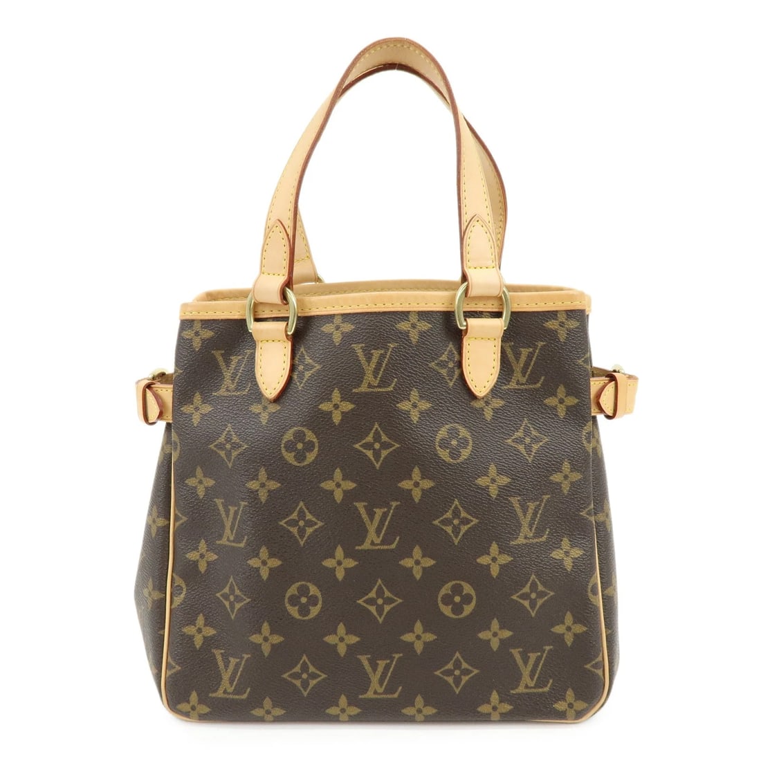 LOUIS VUITTON MONOGRAM BATIGNOLLES TOTE BAG HAND BAG: Louis Vuitton Monogram Batignolles Tote Bag Hand Bag Brand: Louis Vuitton Type/Style: Tote Bag Material: Monogram Canvas , Nume Leather Color: Monogram , Natural Size: W24cm(9.45inch)H23cm(9.06inch)D1