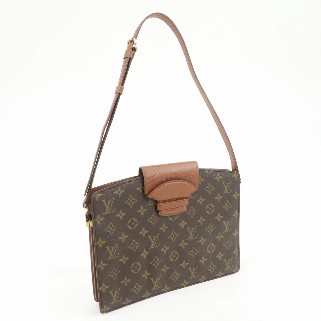 LOUIS VUITTON MONOGRAM COURCELLES SHOULDER BAG - 4