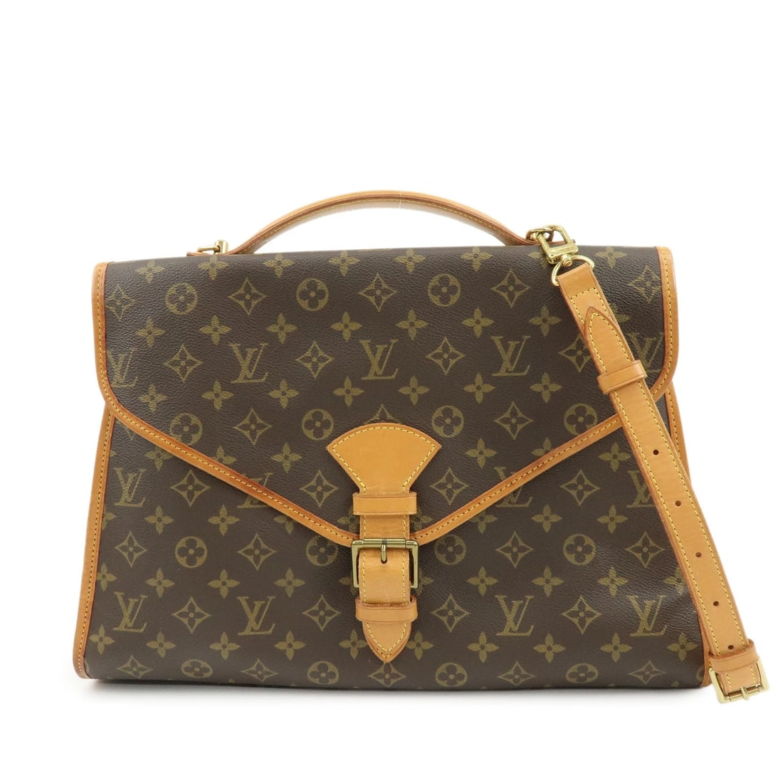 LOUIS VUITTON MONOGRAM BEVERLY 2WAY BAG SHOULDER BAG: Louis Vuitton Monogram Beverly 2Way Bag Shoulder Bag Brand: Louis Vuitton Type/Style: Shoulder Bag Material: Monogram Canvas, Nume Leather Color: Monogram Size: