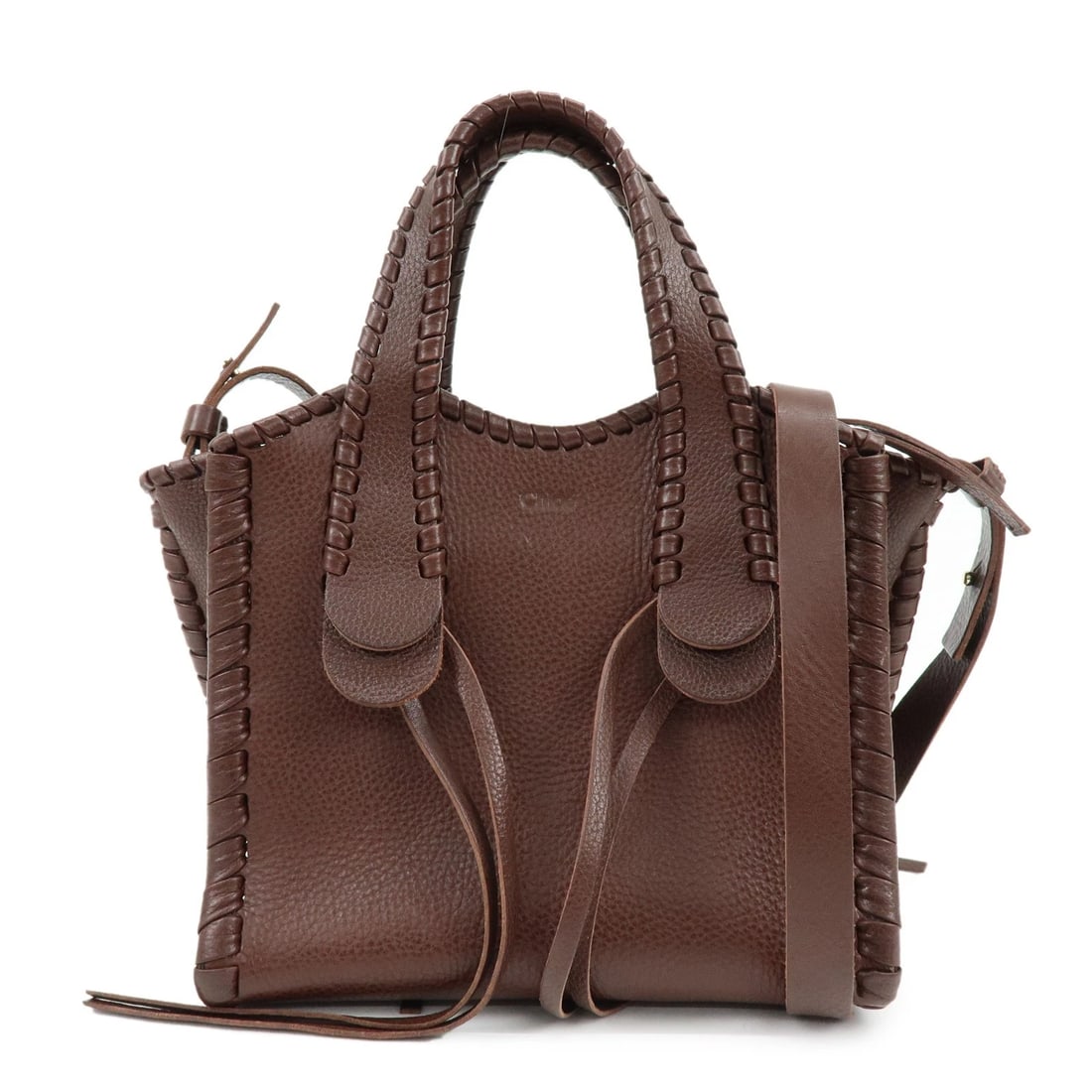 CHLOE MONY LEATHER 2WAY BAG SHOULDER BAG HAND BAG: Chloe Mony Leather 2Way Bag Shoulder Bag Hand Bag Brand: Chloe Type/Style: Shoulder Bag Material: Leather Color: Brown Size: W29cm(11.42inch)H21cm(8.27inch)D15cm(5.91inch) Accessories: None