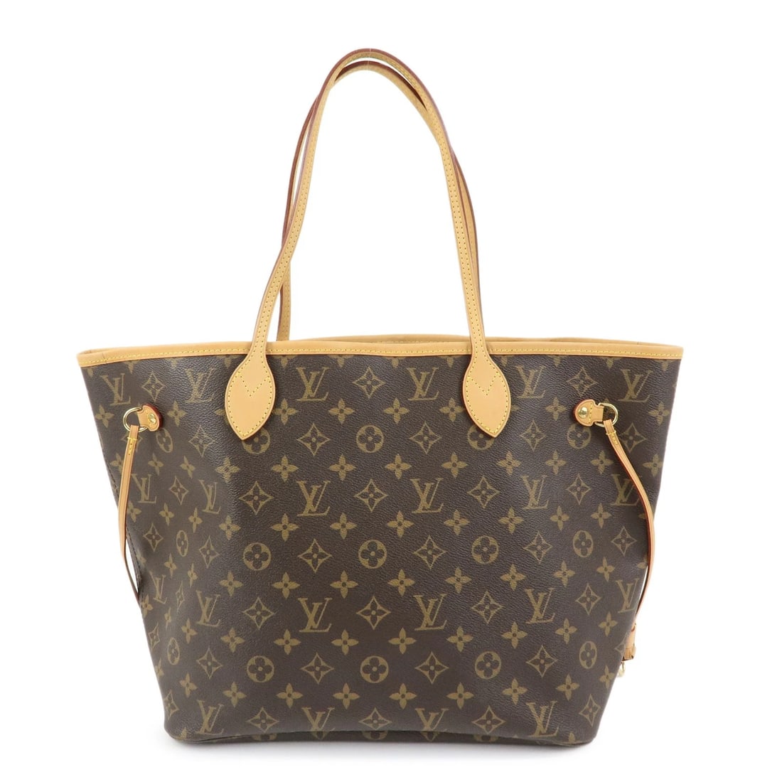 LOUIS VUITTON MONOGRAM NEVERFULL MM TOTE SHOULDER BAG: Louis Vuitton Monogram Neverfull MM Tote Shoulder Bag Brand: Louis Vuitton Type/Style: Shoulder Bag Material: Monogram Canvas , Nume Leather Color: Monogram Size: W46cm(18.11inch)H28cm(11.02inch)D16cm