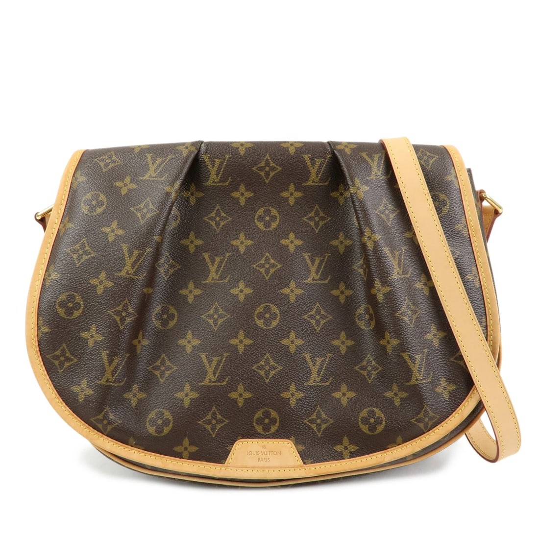 LOUIS VUITTON MONOGRAM MENILMONTANT MM SHOULDER BAG: Louis Vuitton Monogram Menilmontant MM Shoulder Bag Brand: Louis Vuitton Type/Style: Shoulder Bag Material: Monogram Canvas , Nume Leather Color: Monogram Size: W36cm(14.17inch)H26cm(10.24inch)D10cm(3