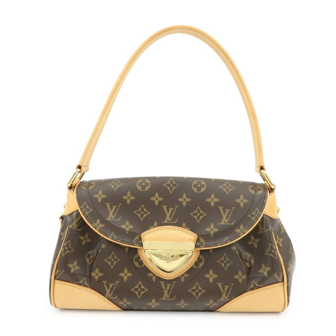 LOUIS VUITTON MONOGRAM BEVERLY MM SHOULDER HAND BAG: Louis Vuitton Monogram Beverly MM Shoulder Hand Bag Brand: louis vuitton Type/Style: Hand Bag Material: Monogram Canvas , Nume Leather Color: Monogram Size: W32cm(12.60inch)H19cm(7.48inch)D13cm(5.12in