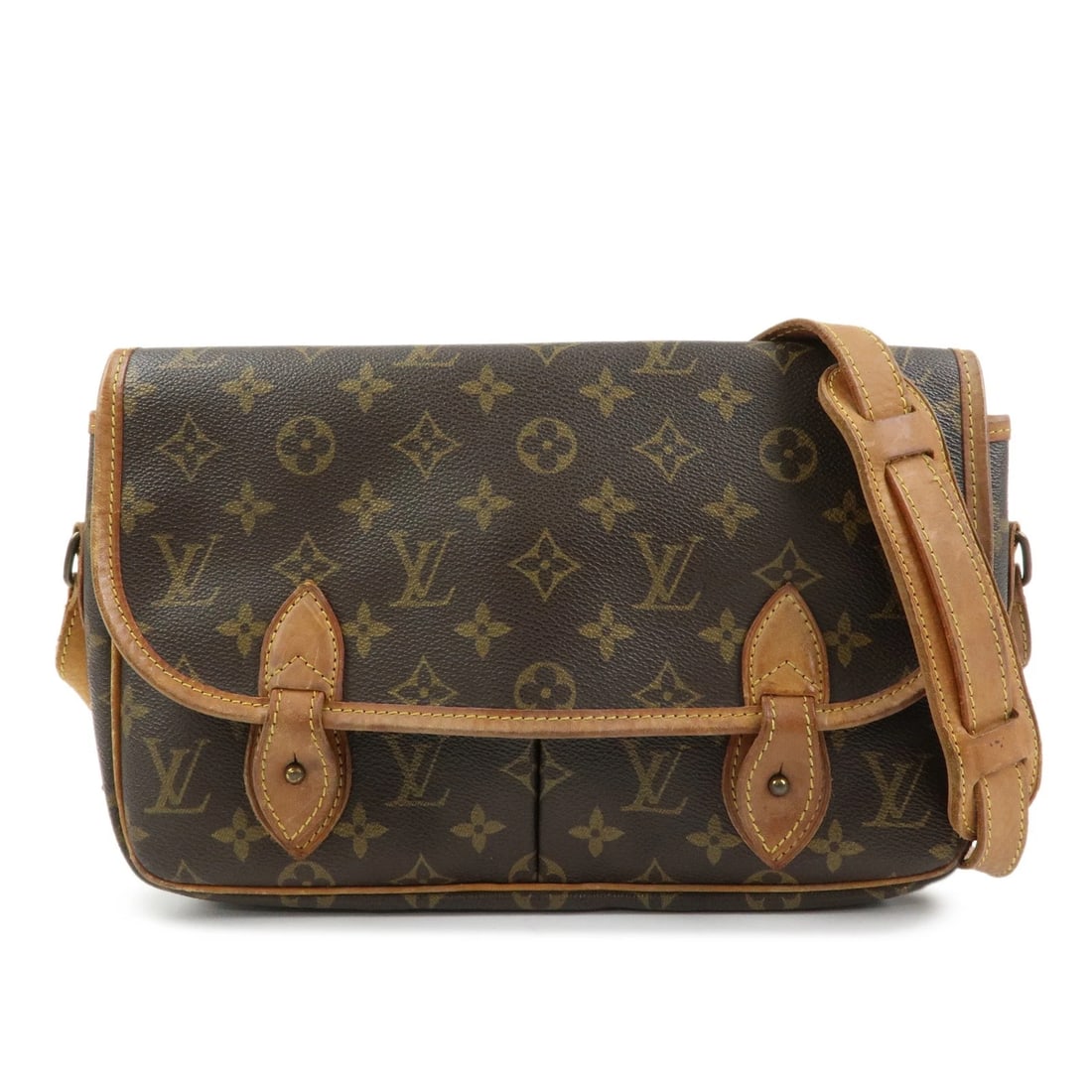LOUIS VUITTON MONOGRAM GIBECIERE MM SHOULDER BAG: Louis Vuitton Monogram Gibeciere MM Shoulder Bag Brand: louis vuitton Type/Style: Shoulder Bag Material: Monogram Canvas, Nume Leather Color: Monogram Size: W:28cm(11.02inch)H:20cm(7.87inch)D:8cm(3.15