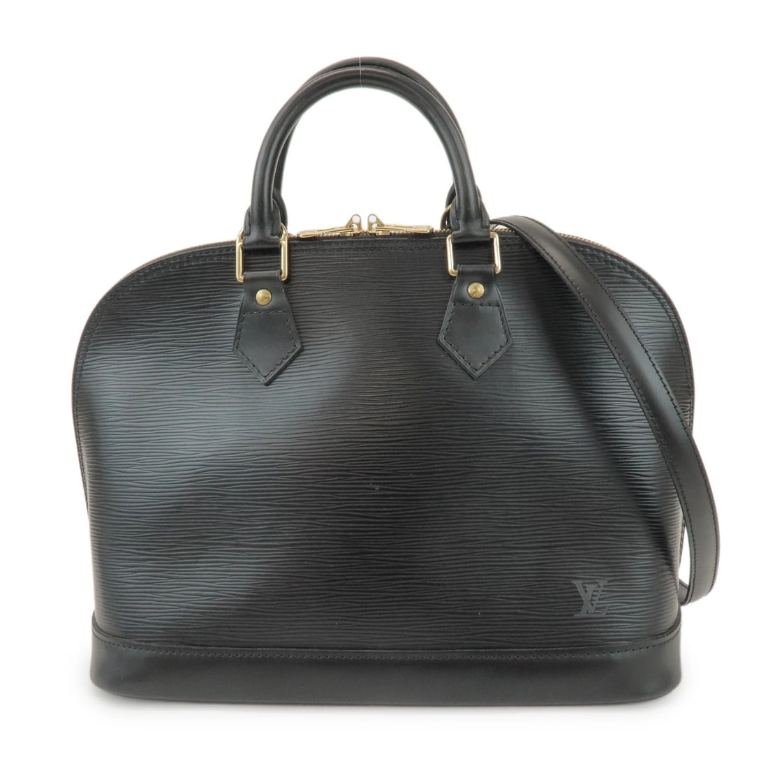 LOUIS VUITTON EPI ALMA 2WAY HAND BAG SHOULDER BAG: Louis Vuitton Epi Alma 2Way Hand Bag Shoulder Bag Brand: louis vuitton Type/Style: Shoulder Bag Material: Epi leather Color: Noir Size: W30.5cm(12.01inch)H23.5cm(9.25inch)D16cm(6.30inch) Accessori