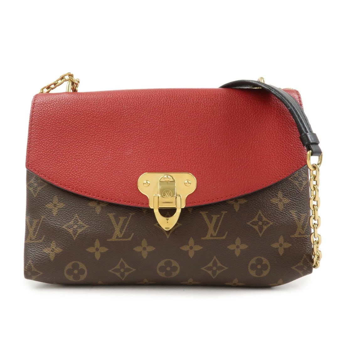 LOUIS VUITTON MONOGRAM SAINT PLACIDE CHAIN SHOULDER BAG (1 of 5)