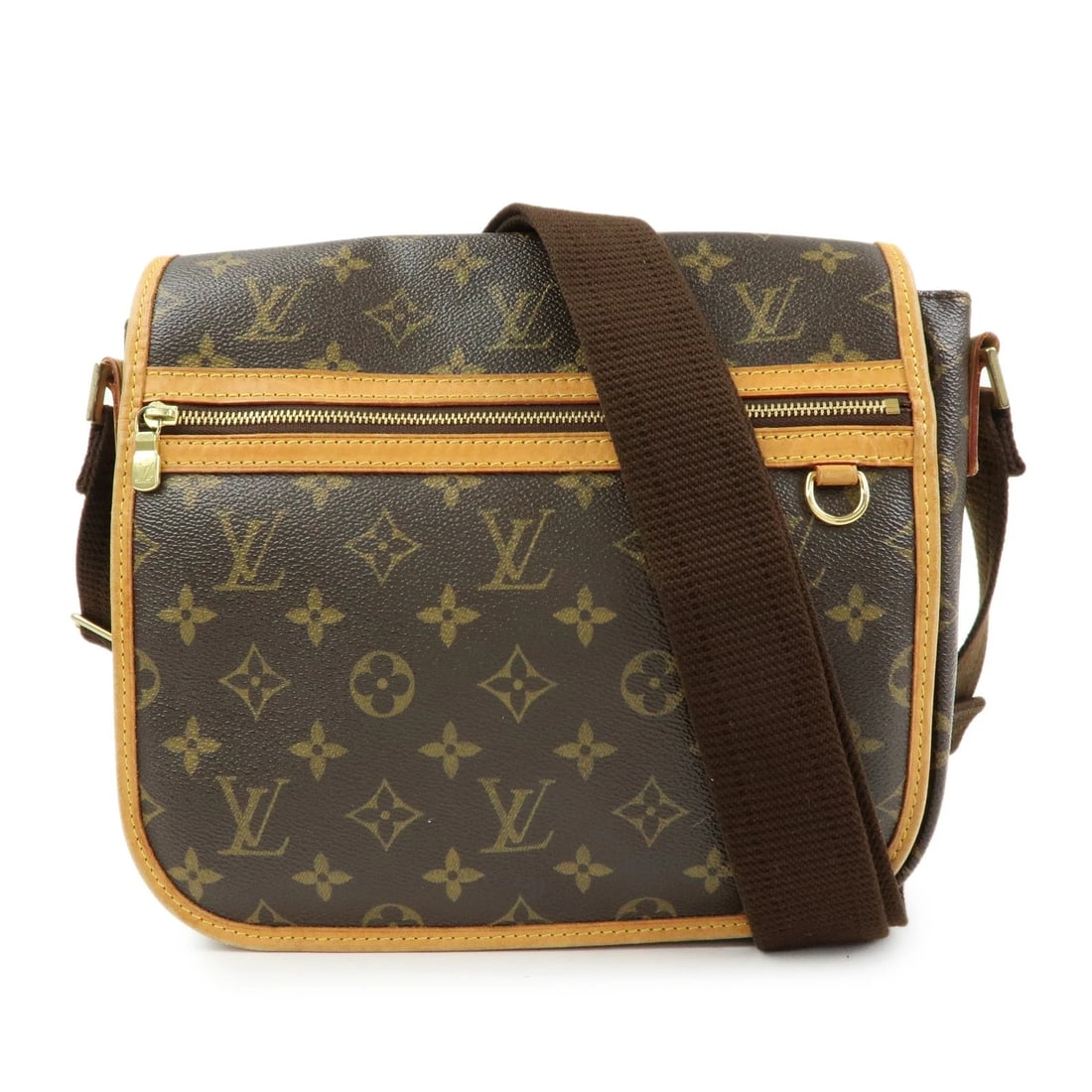 LOUIS VUITTON MONOGRAM MESSENGER BOSPHORE PM SHOULDER BAG: Louis Vuitton Monogram Messenger Bosphore PM Shoulder Bag Brand: Louis Vuitton Type/Style: Shoulder Bag Material: Monogram Canvas , Nume Leather Color: Monogram Size: W28cm(11.02inch)H24cm(9.45inch)D7