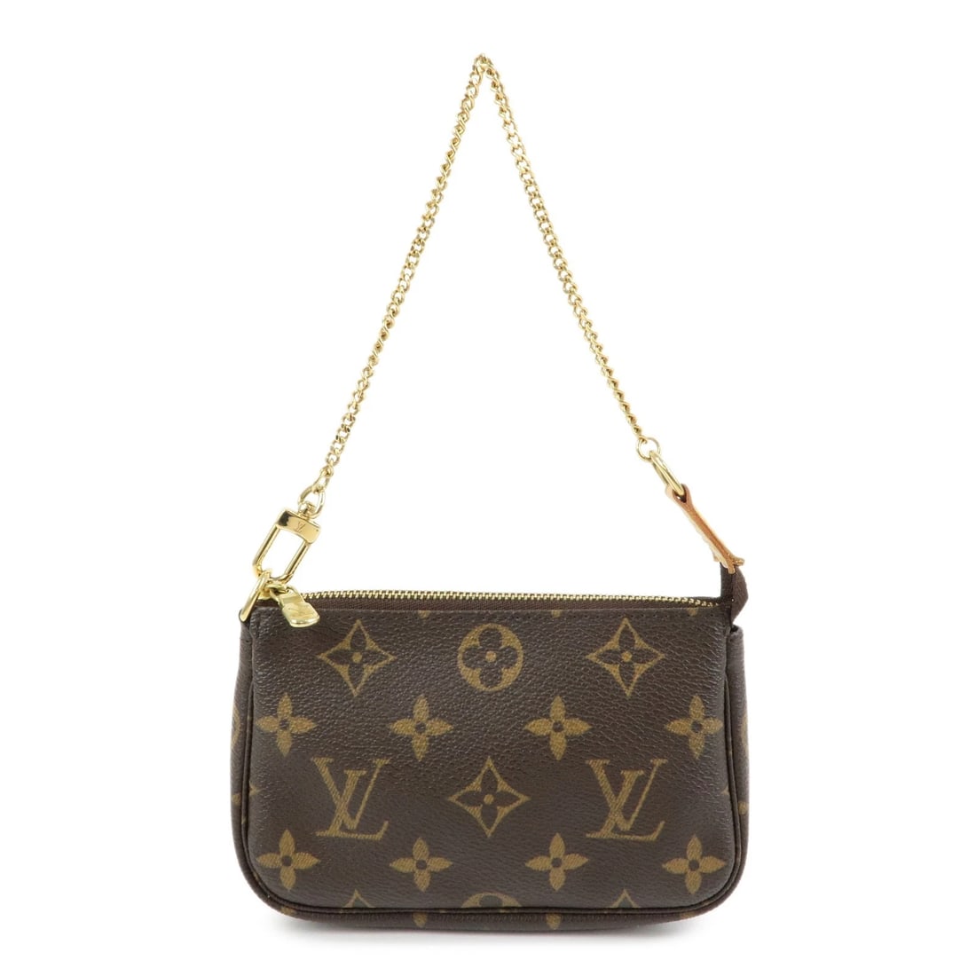 LOUIS VUITTON MONOGRAM MINI POCHETTE ACCESSOIRES HAND BAG: Louis Vuitton Monogram Mini Pochette Accessoires Hand Bag Brand: louis vuitton Type/Style: Hand Bag Material: Monogram Canvas , Nume Leather Color: Monogram Size: W15cm(5.91inch)H10cm(3.94inch)D3cm(1.