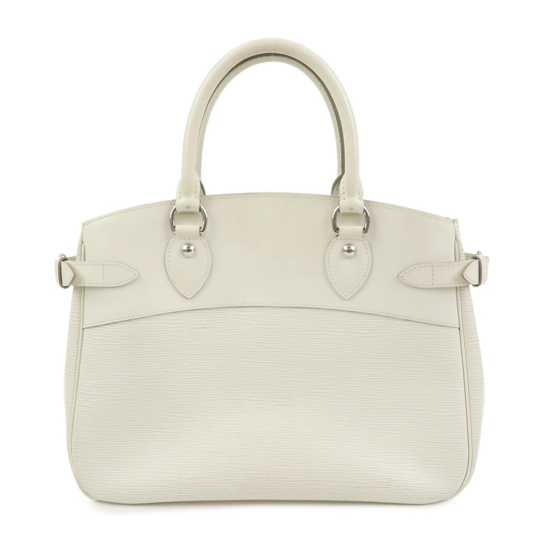 LOUIS VUITTON EPI PASSY PM HAND BAG TOTE BAG: Louis Vuitton Epi Passy PM Hand Bag Tote Bag Brand: Louis Vuitton Type/Style: Tote Bag Material: Epi leather Color: Ivoire(White) Size: W:32cm(12.60inch)H:23cm(9.06inch)D:13cm(5.12inch) Accessorie