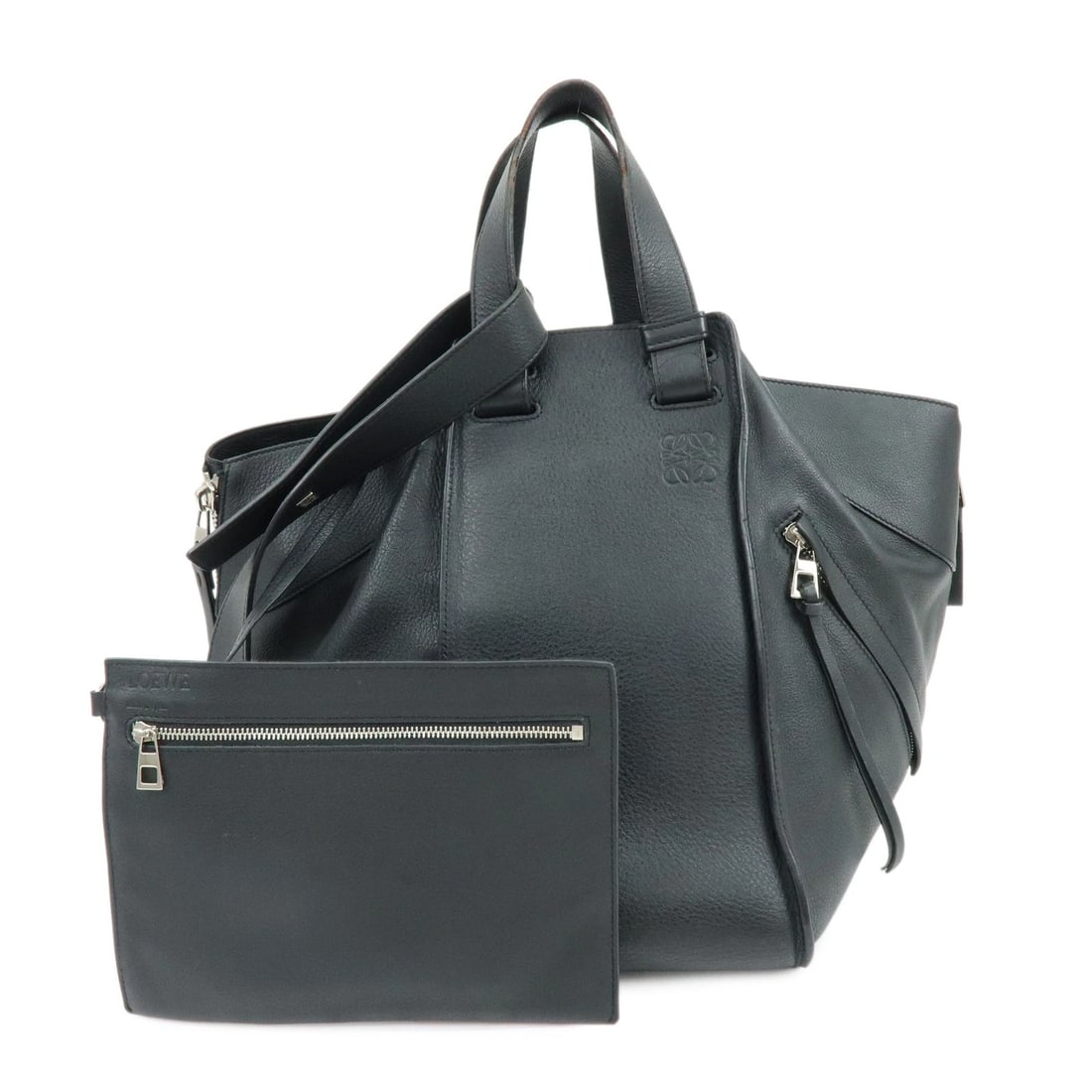 LOEWE ANAGRAM HAMMOCK MEDIUM LEATHER SHOULDER CROSSBODY BAG (1 of 5)