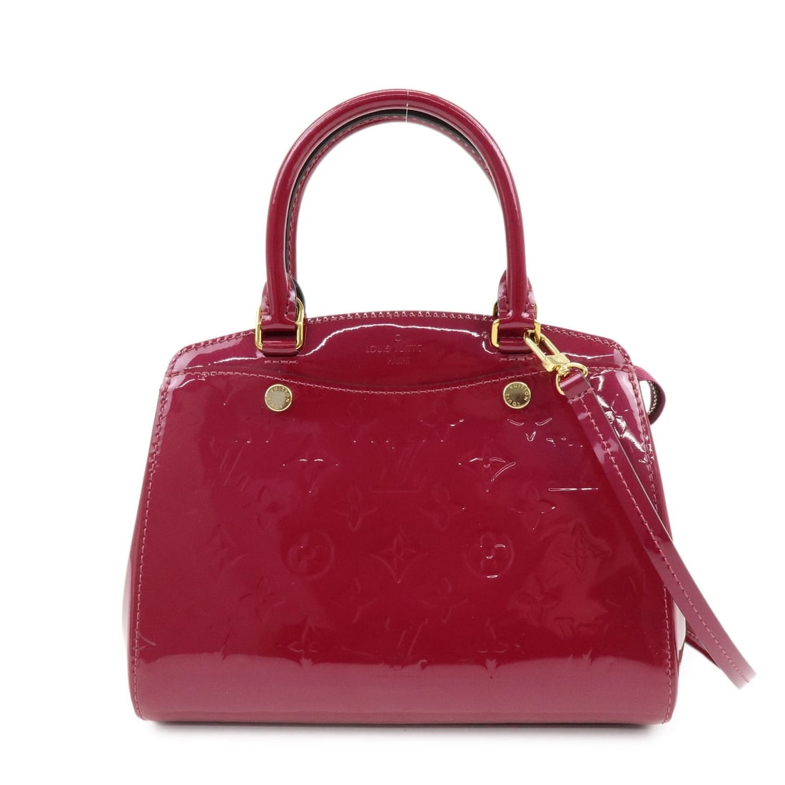 LOUIS VUITTON MONOGRAM VERNIS LEATHER BREA PM 2WAY BAG: Louis Vuitton Monogram Vernis Leather Brea PM 2Way Bag Brand: louis vuitton Type/Style: 2Way Bag Material: Vernis Leather Color: Magenta Size: W24cm(9.45inch)H20cm(7.87inch)D10cm(3.94inch)