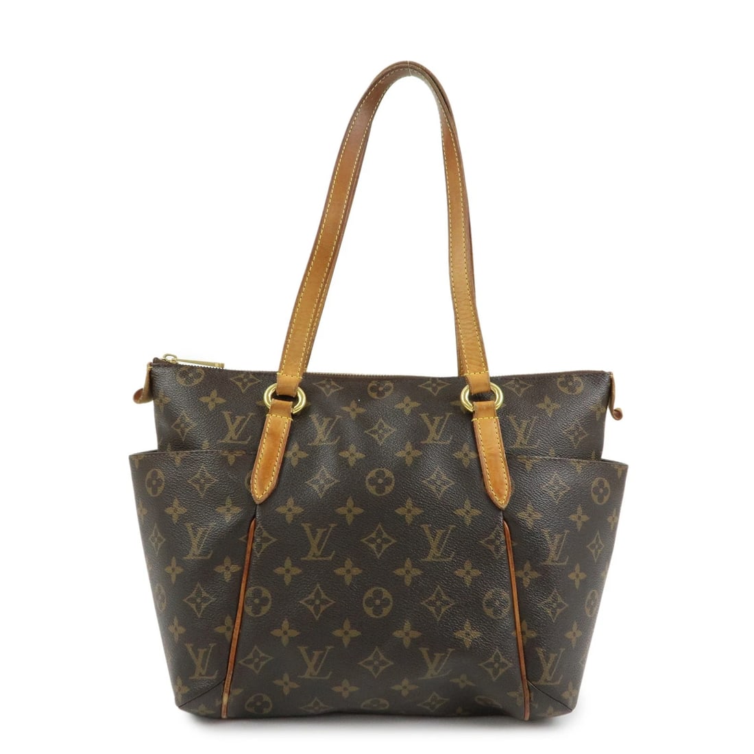 LOUIS VUITTON MONOGRAM TOTALLY PM SHOULDER BAG: Louis Vuitton Monogram Totally PM Shoulder Bag Brand: Louis Vuitton Type/Style: Shoulder Bag Material: Monogram Canvas, Nume Leather Color: Monogram Size: W?28cm(11.02inch)H?26cm(10.24inch)D?11cm(4.33