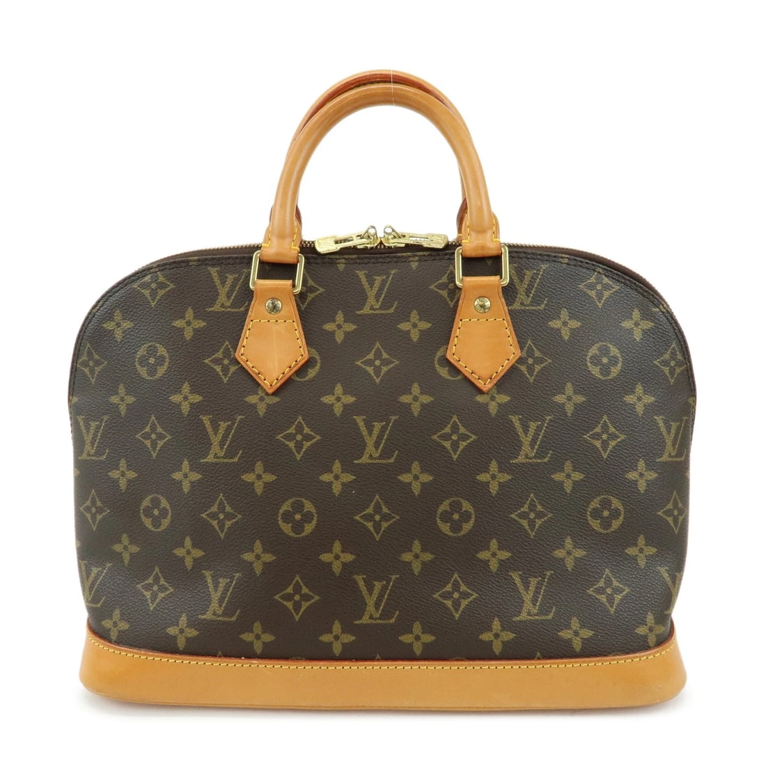 LOUIS VUITTON MONOGRAM ALMA PM CANVAS LEATHER HAND BAG: Louis Vuitton Monogram Alma PM Canvas Leather Hand Bag Brand: louis vuitton Type/Style: Hand Bag Material: Monogram Canvas, Nume Leather Color: Monogram Size: W32cm(12.60inch)H23.5cm(9.25inch)D16.5cm(