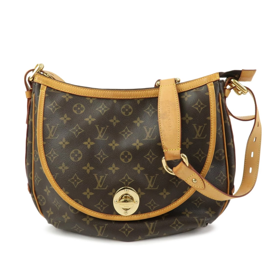 LOUIS VUITTON MONOGRAM TULUM GM SHOULDER BAG: Louis Vuitton Monogram Tulum GM Shoulder Bag Brand: louis vuitton Type/Style: Shoulder Bag Material: Monogram Canvas Color: Monogram Size: W:33cm(12.99inch)H:27cm(10.63inch)D:9cm(3.54inch) Accesso