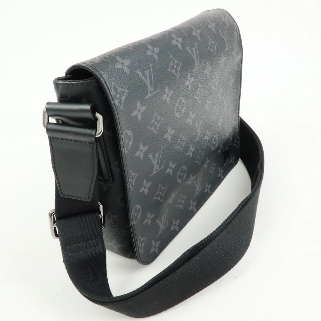 LOUIS VUITTON MONOGRAM ECLIPSE DISTRICT PM CROSSBODY BAG - 4