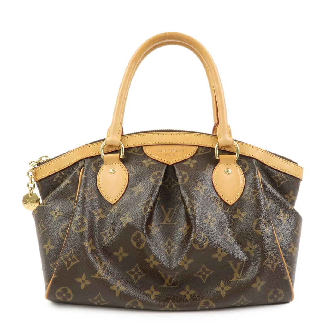 LOUIS VUITTON MONOGRAM TIVOLI PM HAND BAG SHOULDER BAG: Louis Vuitton Monogram Tivoli PM Hand Bag Shoulder Bag Brand: Louis Vuitton Type/Style: Shoulder Bag Material: Monogram Color: Monogram Size: W35cm(13.78inch)H21cm(8.27inch)D14cm(5.51inch)