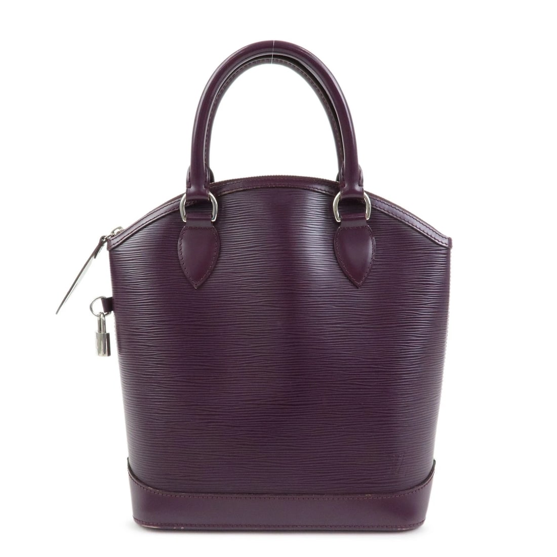 LOUIS VUITTON EPI LOCKIT PM TOTE BAG HAND BAG: Louis Vuitton Epi Lockit PM Tote Bag Hand Bag Brand: Louis Vuitton Type/Style: Hand Bag Material: Epi leather Color: Cassis Size: W: 23cm(9.06inch)H: 28cm(11.02inch)D: 11cm(4.33inch) Accessories: